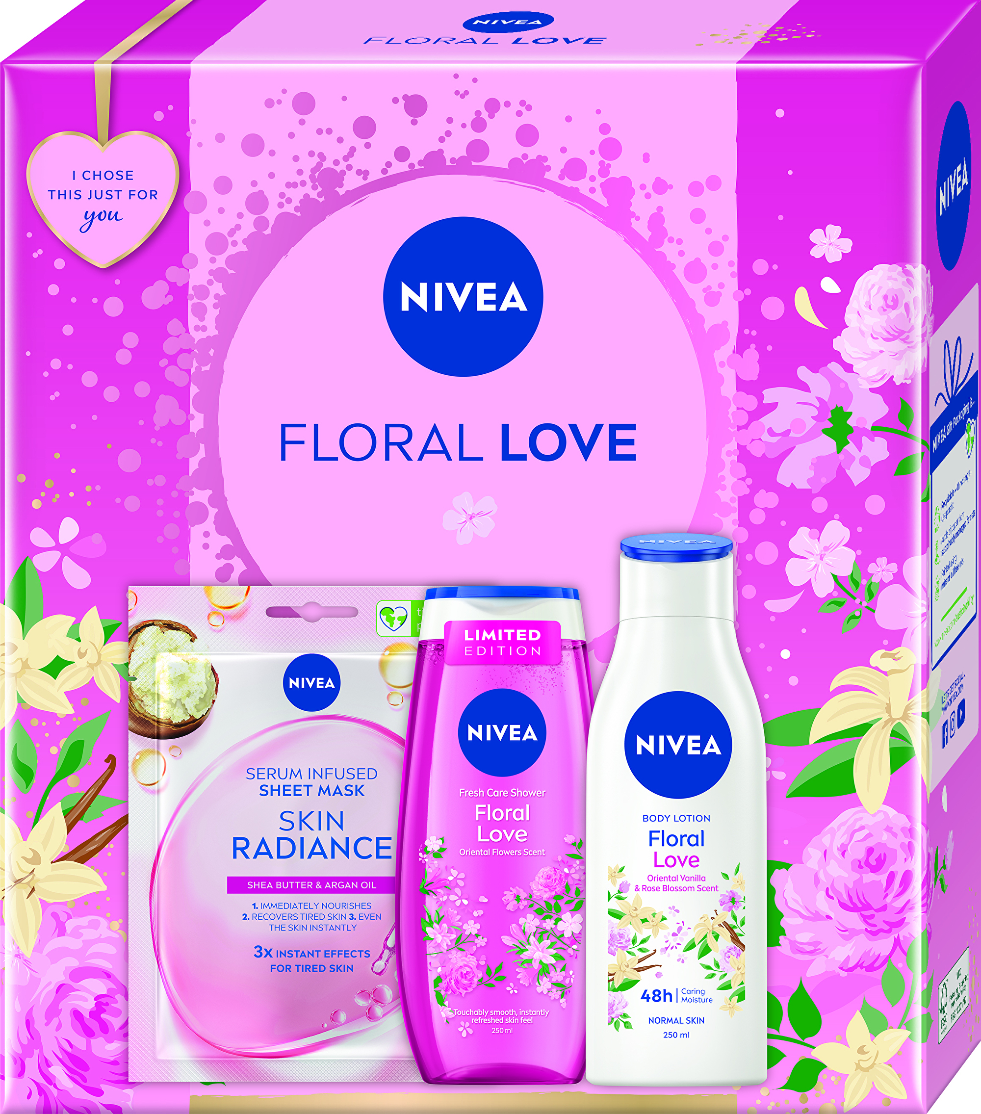 Nivea Dárková sada Floral Love