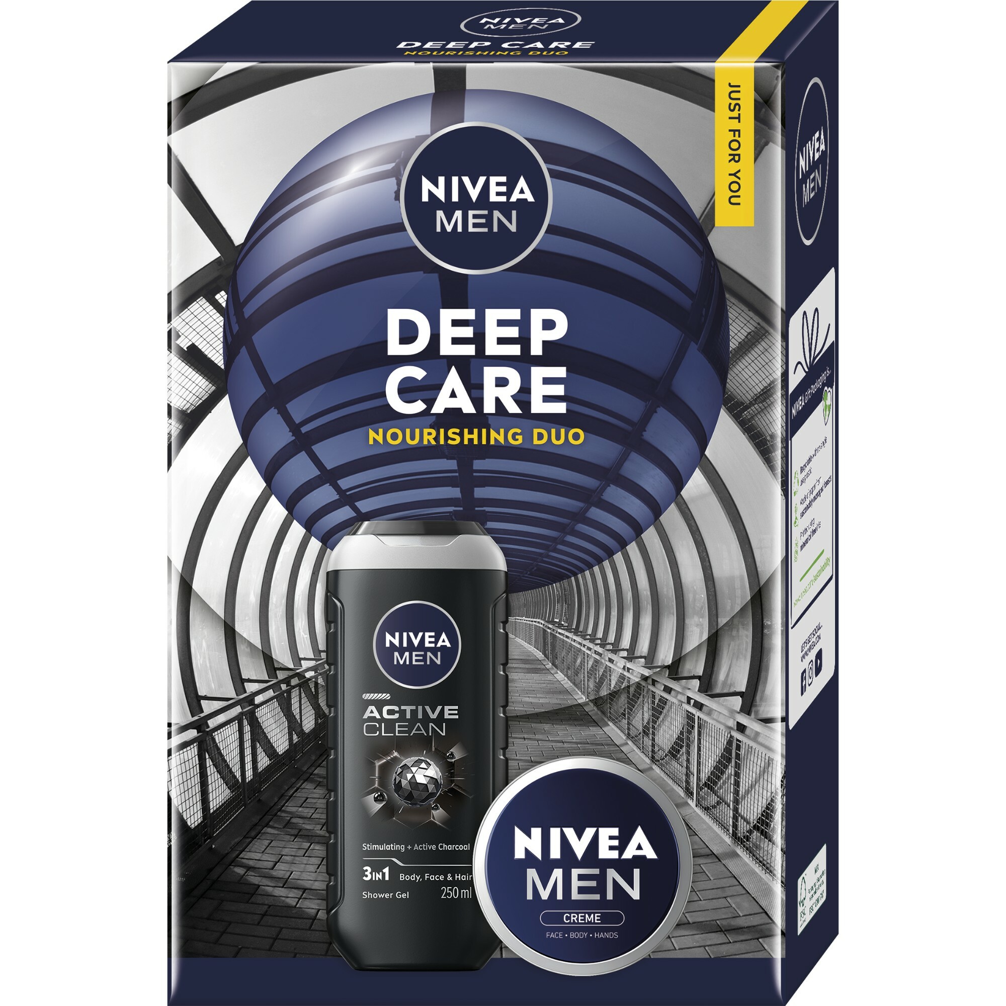 Nivea Darčeková sada Men Box Creme Duo