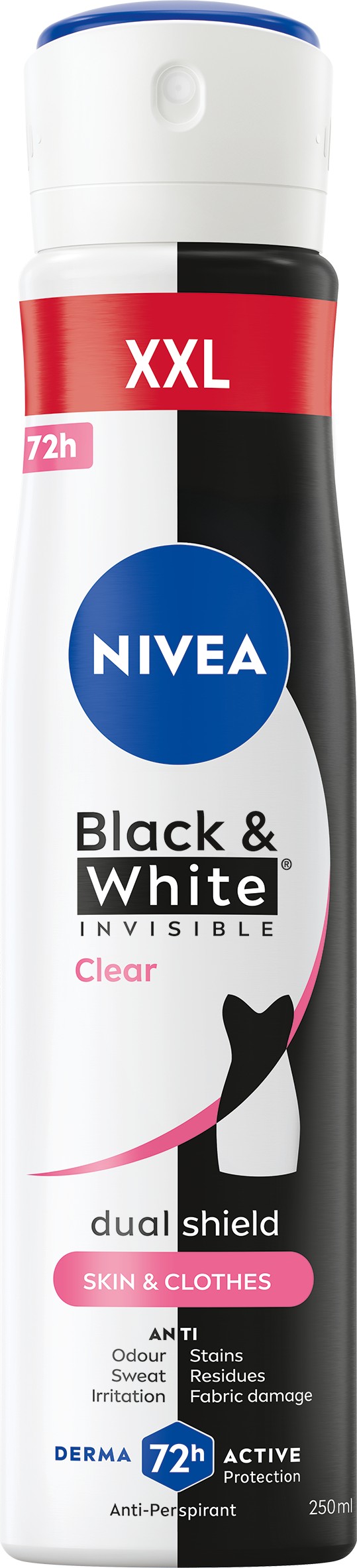 Nivea Antiperspirant spray Black & White Anti-Perspirant 250 ml