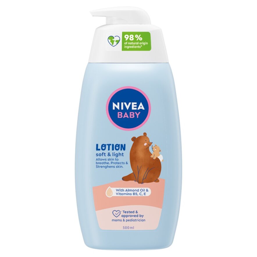 Levně Nivea Lehké tělové mléko Baby (Lotion) 500 ml