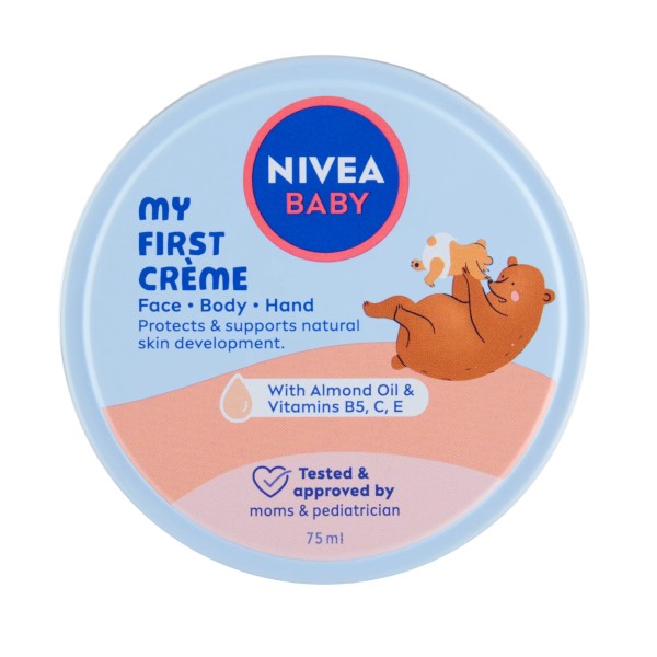 Nivea Dětský krém na tvář, tělo a ruce Baby (Face, Body and Hand Cream) 75 ml