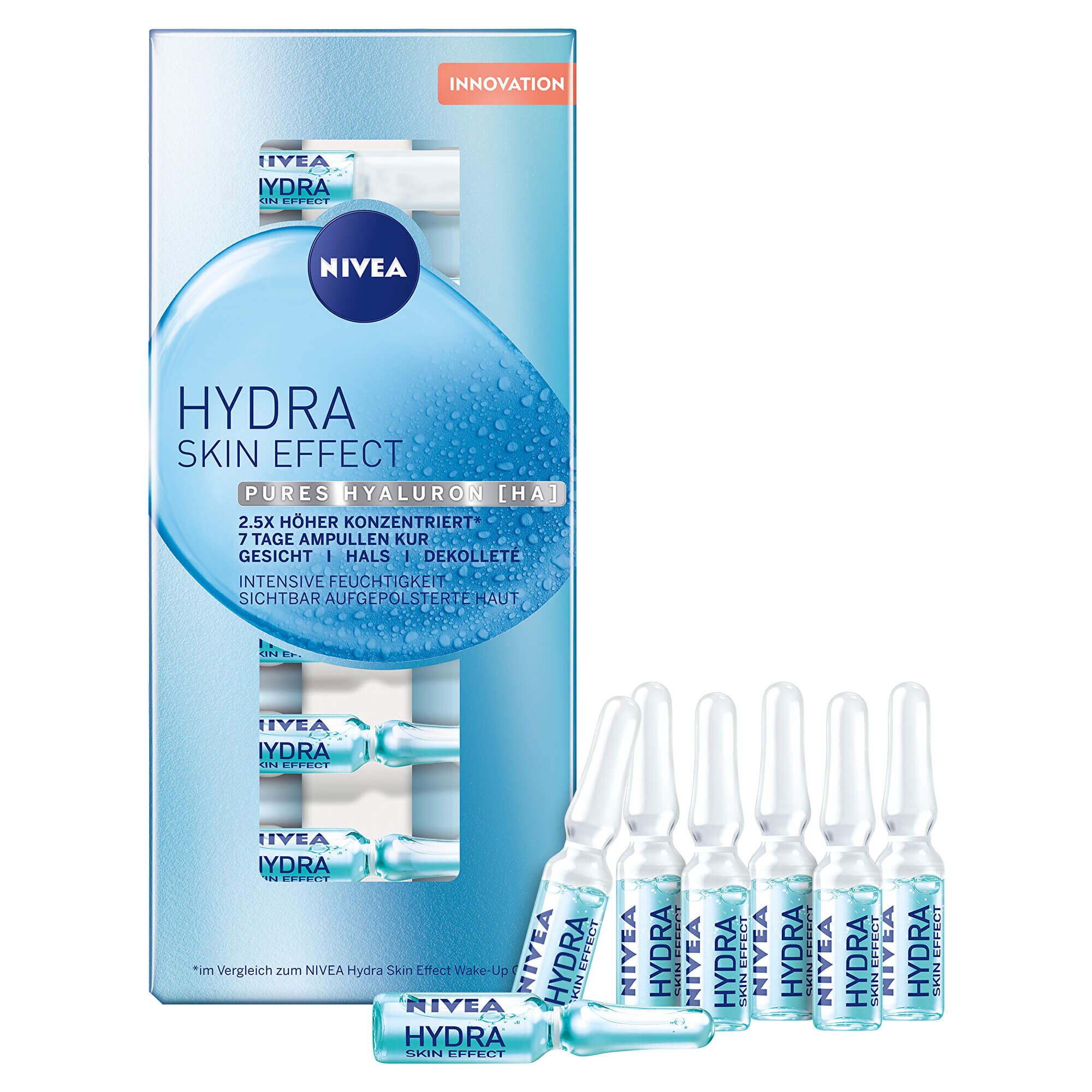 Levně Nivea Povzbuzující hydratační sérum 7 denní kúra Hydra Skin Effect 7 ml