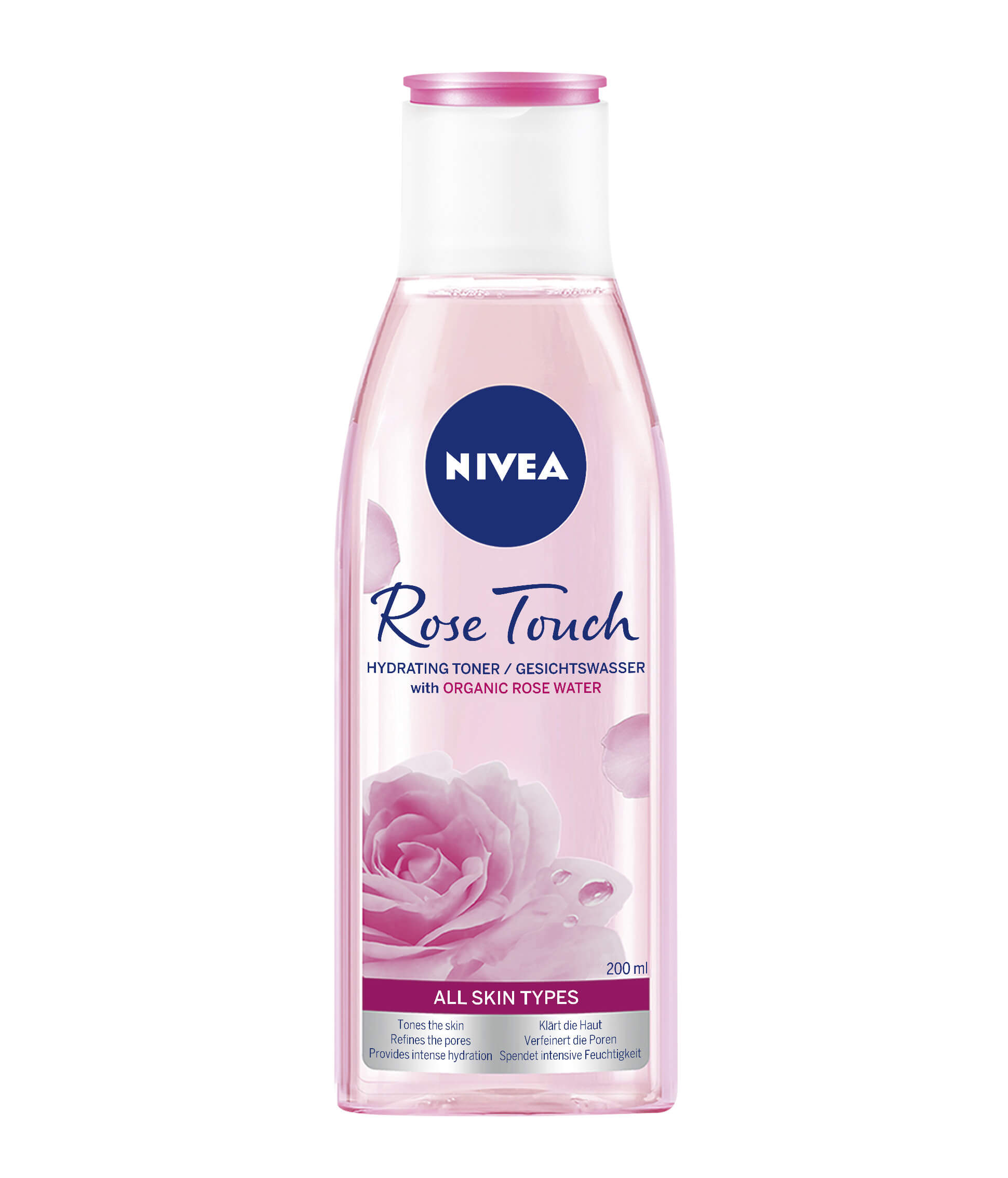 Nivea Hydratační pleťová voda Rose Touch (Hydrating Toner) 200 ml