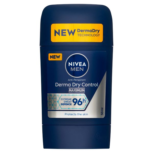 Levně Nivea Tuhý antiperspirant pro muže Men Derma Dry Control 50 ml
