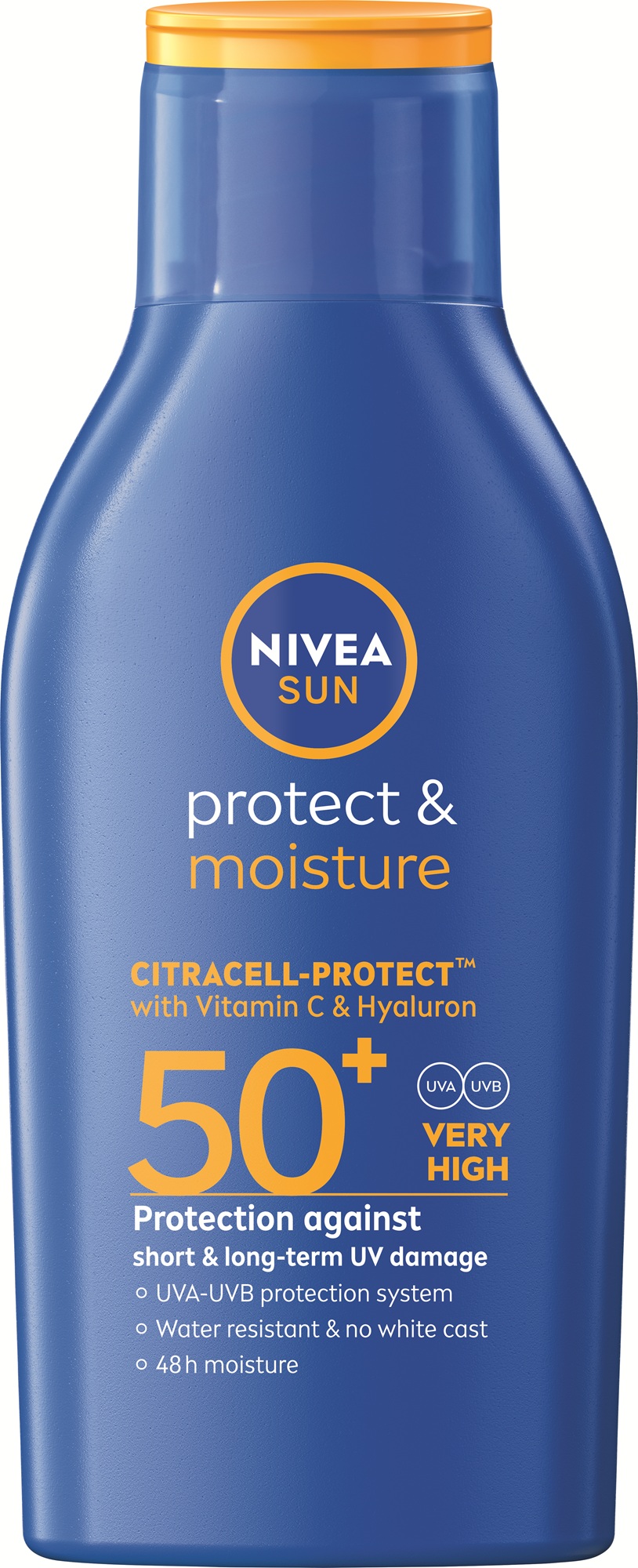 Levně Nivea Ochranné mléko SPF 50+ Sun Protect & Moisture Milk 100 ml