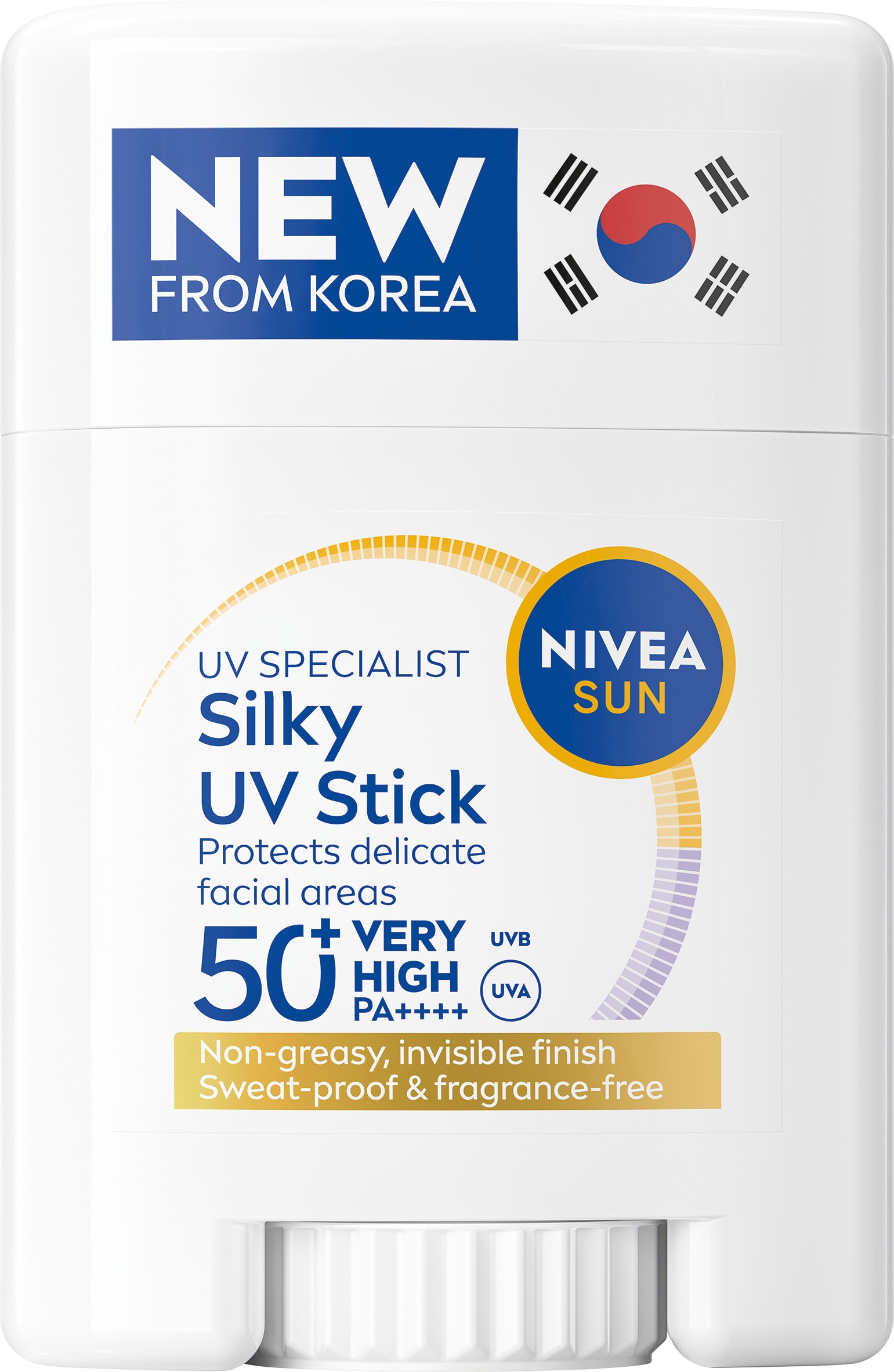 Levně Nivea Ochranný pleťový krém v tyčince SPF 50+ Silky UV Stick 15 g