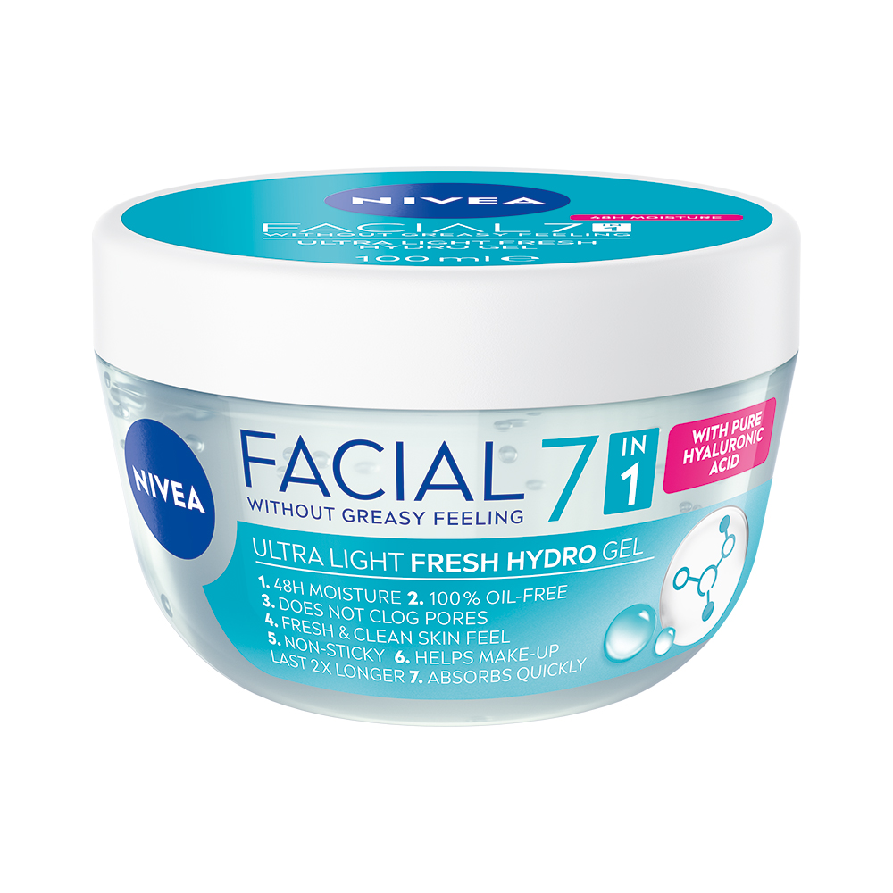 Nivea Osvěžující pleťový gel Facial Hydro Gel Fresh 100 ml