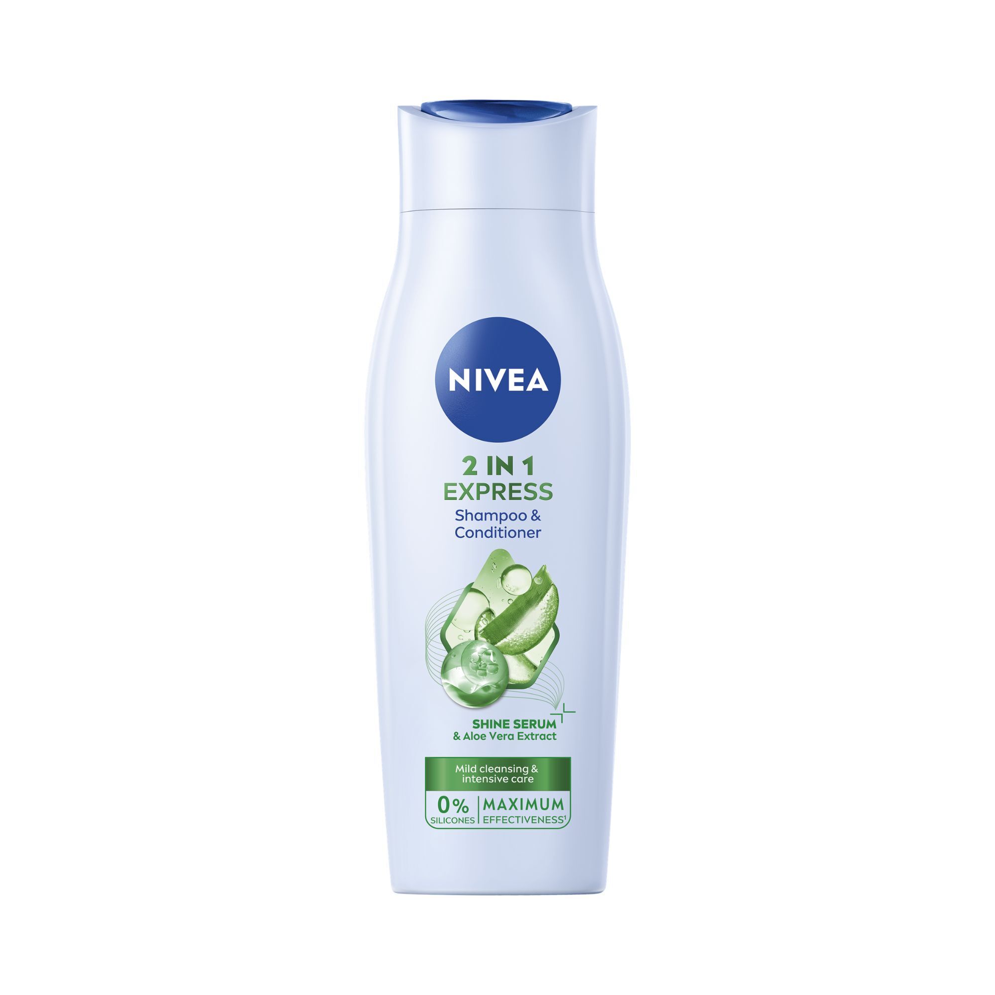 Nivea Pečující šampon a kondicionér 2v1 Care Express 250 ml
