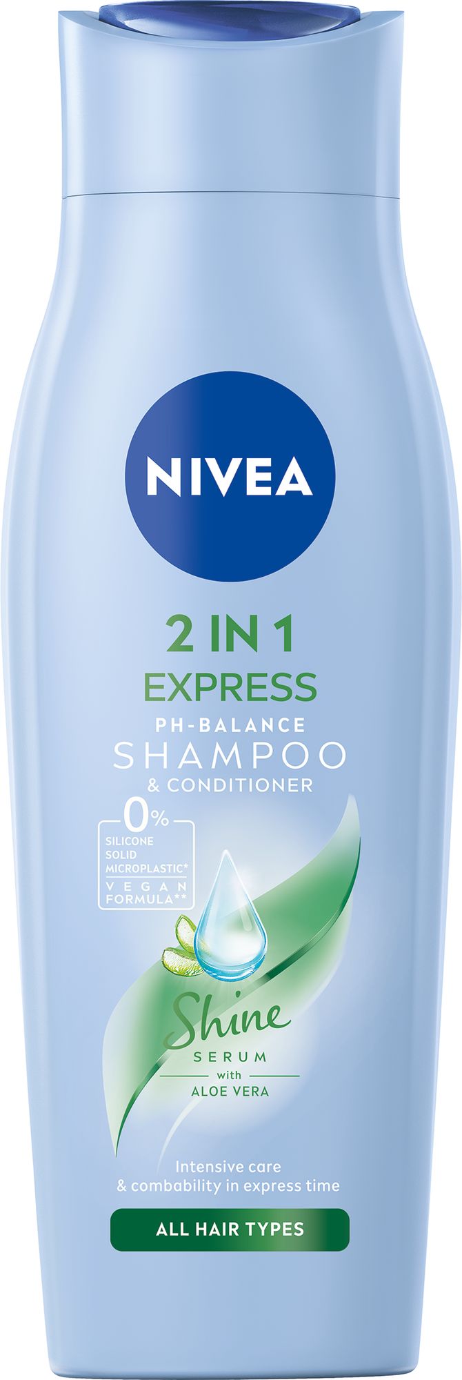Nivea Pečující šampon a kondicionér 2v1 Care Express 250 ml