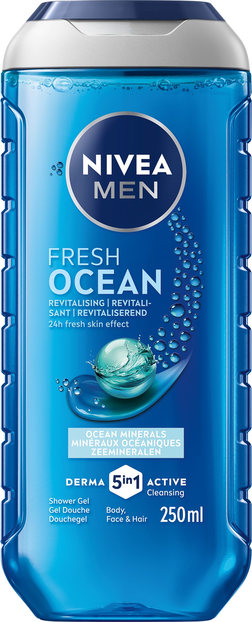 Nivea Sprchový gél Men Fresh Ocean 250 ml
