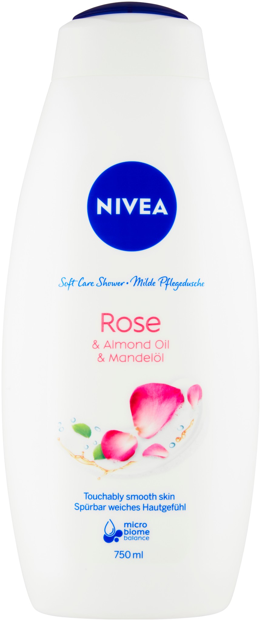 Nivea Sprchový gel Rose & Almond Milk (Shower Gel) 750 ml