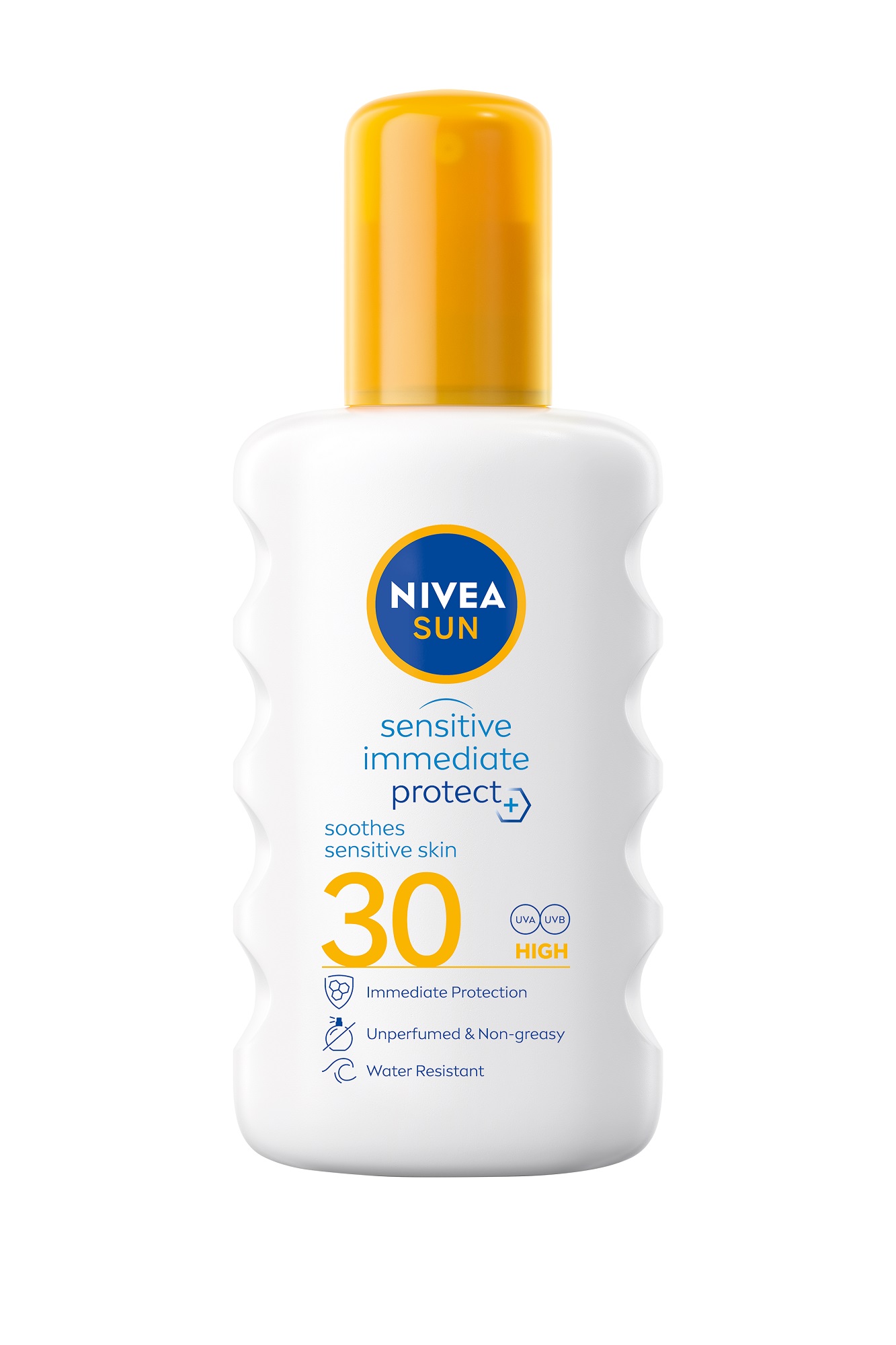 Levně Nivea Sprej na opalování SPF 30 Ultra Sensitive (Sun Spray) 200 ml