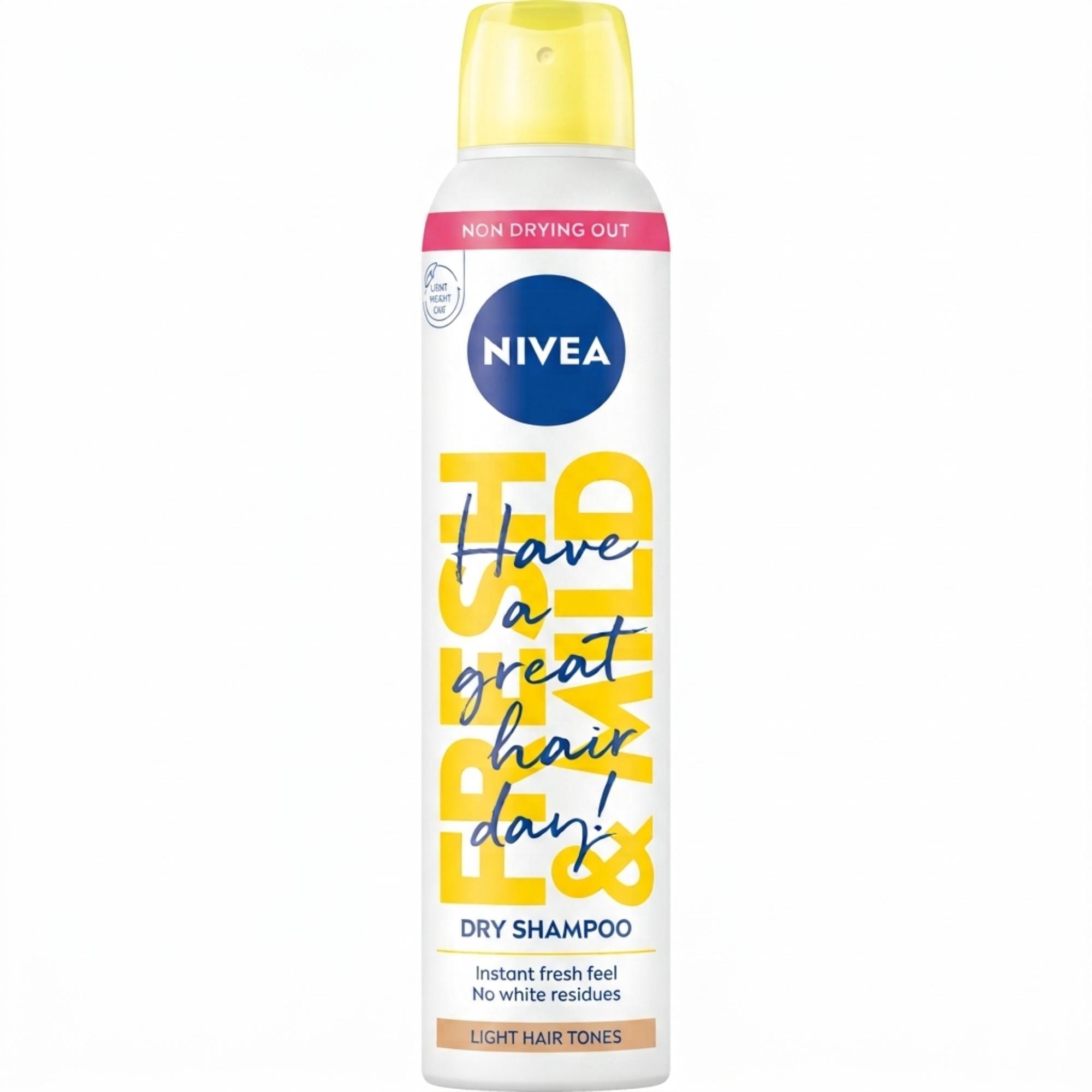 NIVEA Fresh Revive suchý šampon pro blond vlasy 200 ml