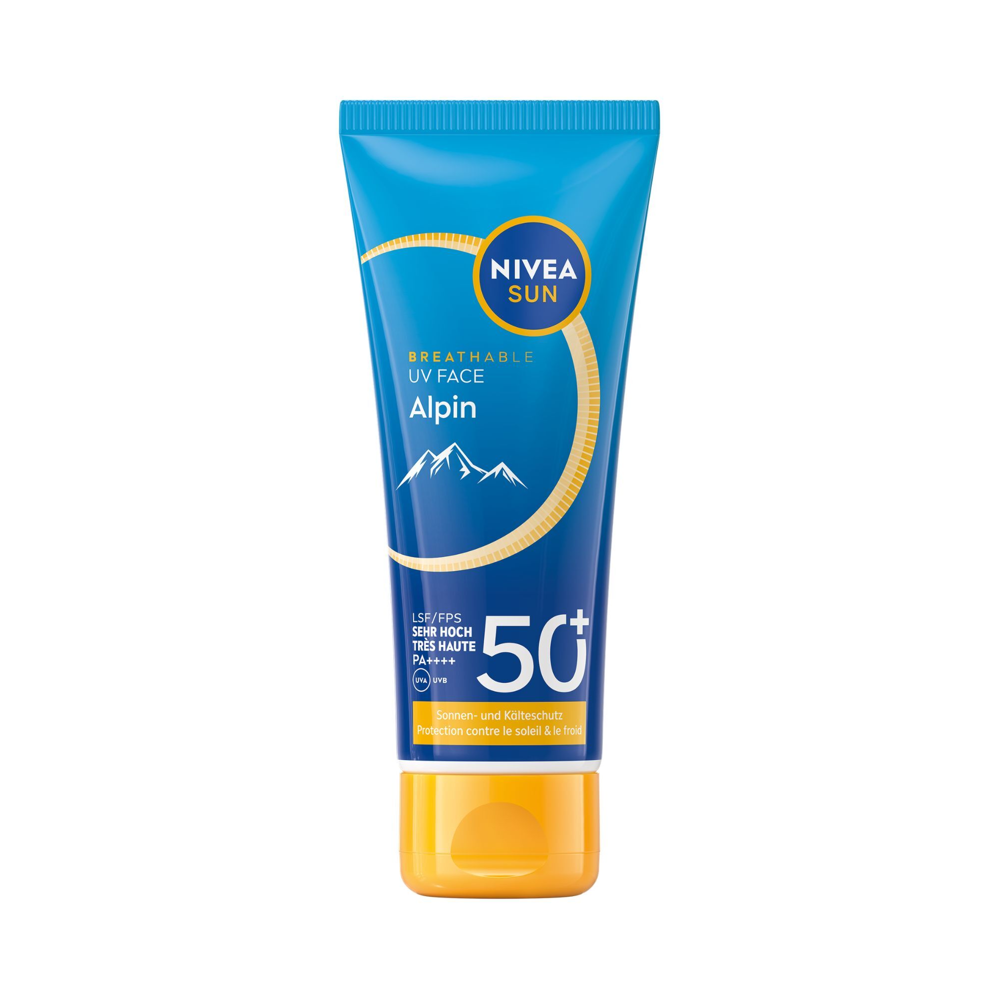 Levně Nivea Krém na opalování SPF 50+ Alpin UV Face Cream 40 ml