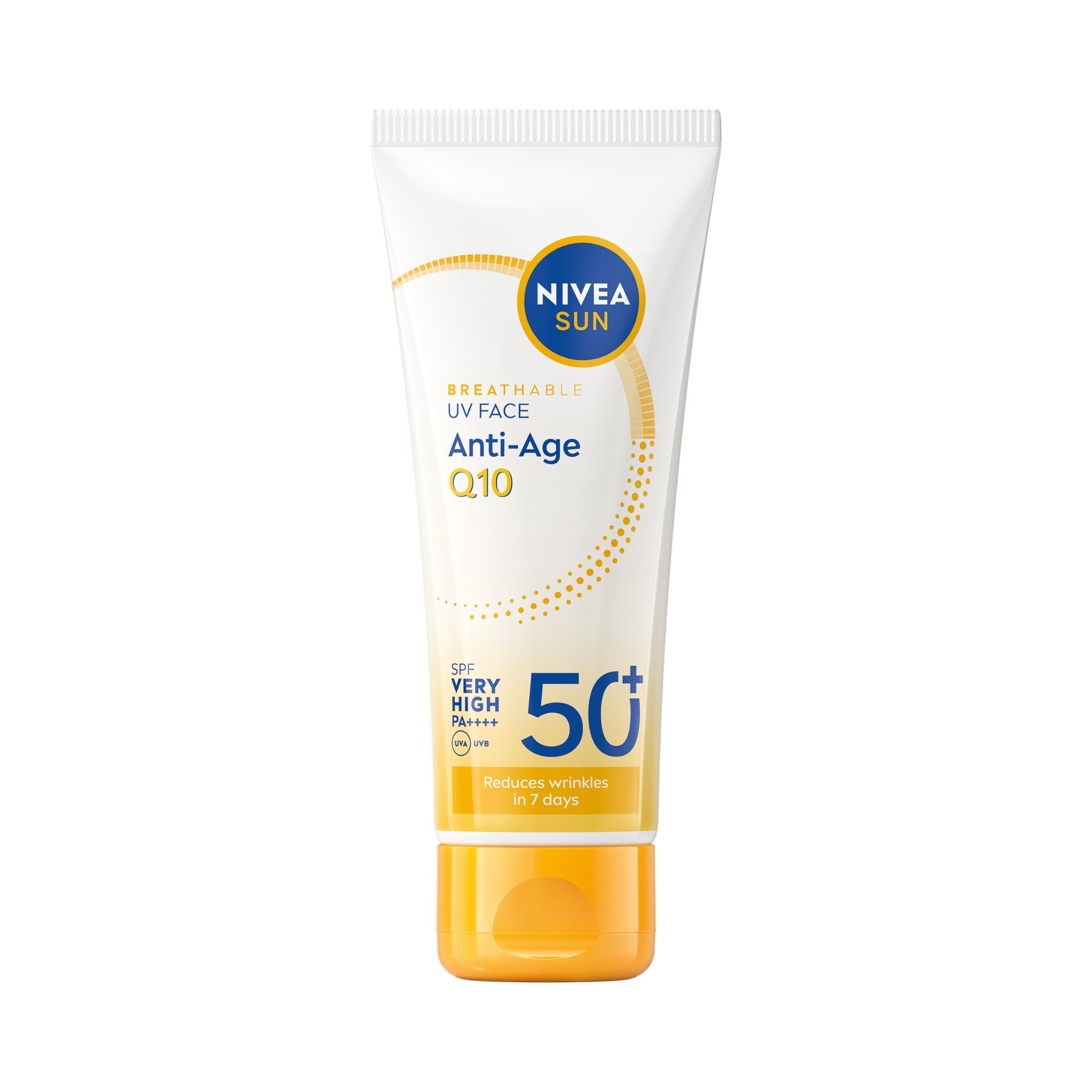 Nivea Ochranný pleťový krém SPF 50+ Anti-Age Q10 UV Face Cream 40 ml
