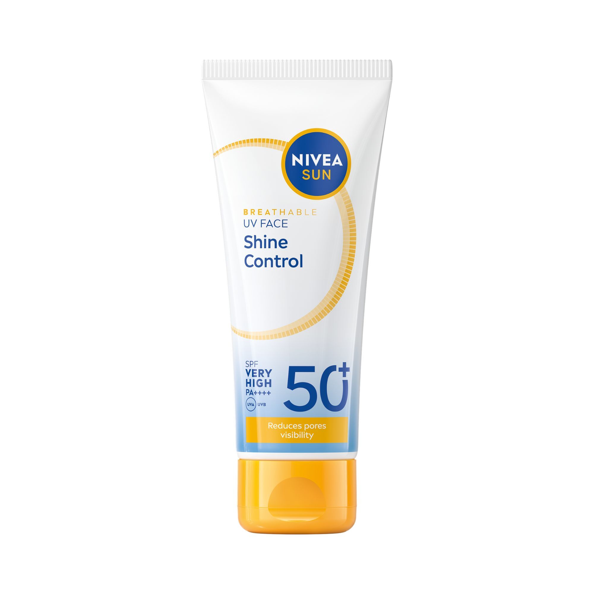 Levně Nivea Ochranný pleťový krém Shine Control SPF 50+ 40 ml