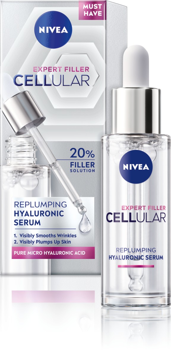 Nivea Vyplňující sérum Cellular Expert Filler (Replumping Hyaluronic Serum) 30 ml