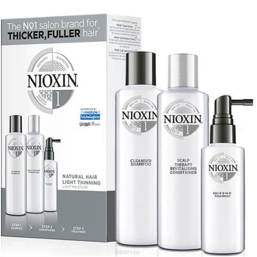Nioxin Sada vlasovej starostlivosti pre jemné mierne rednúce prírodné vlasy System 1 + 2 mesiace na vrátenie tovaru
