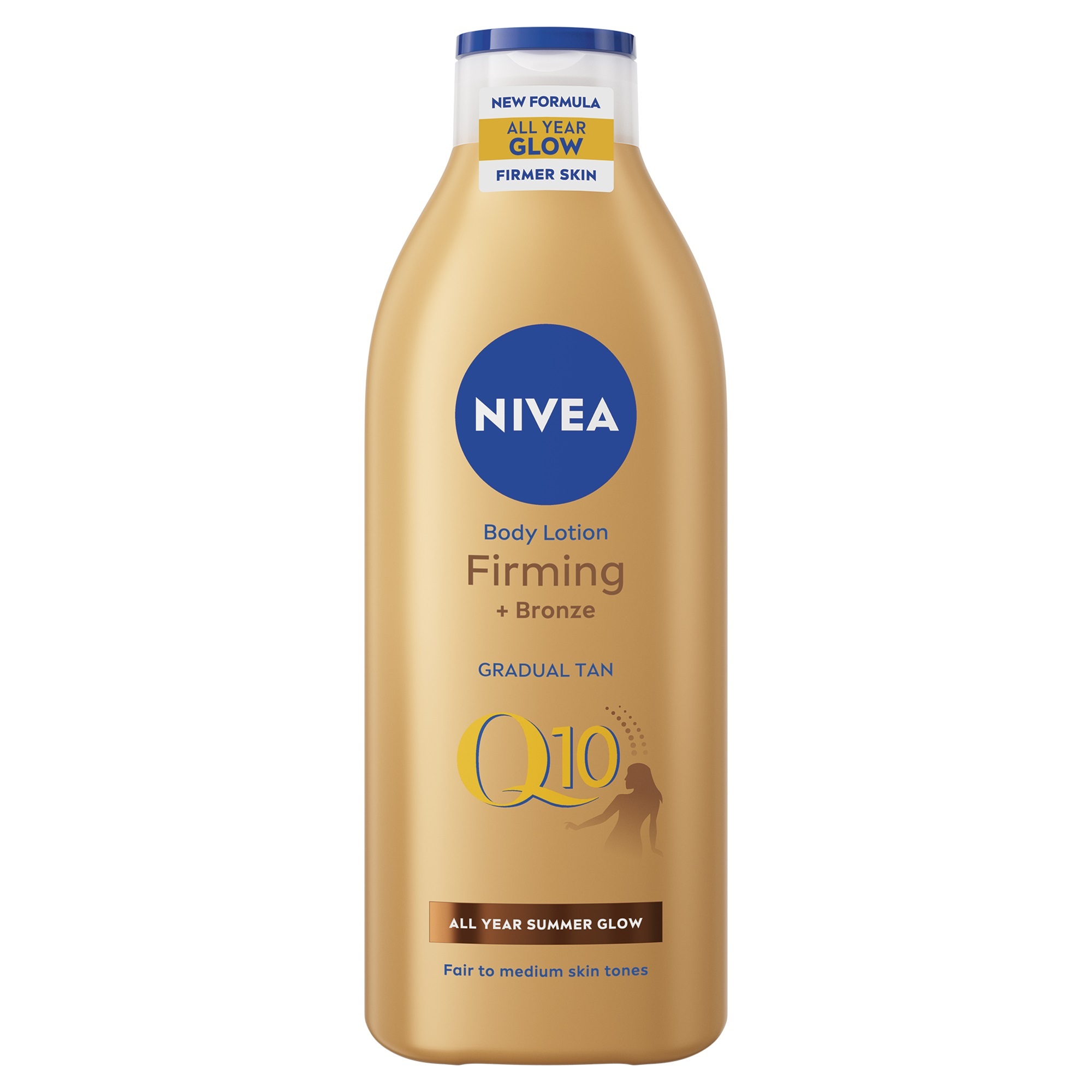 Nivea Spevňujúce tónovacie telové mlieko Q10 Firming + Bronze (Body Lotion) 400 ml