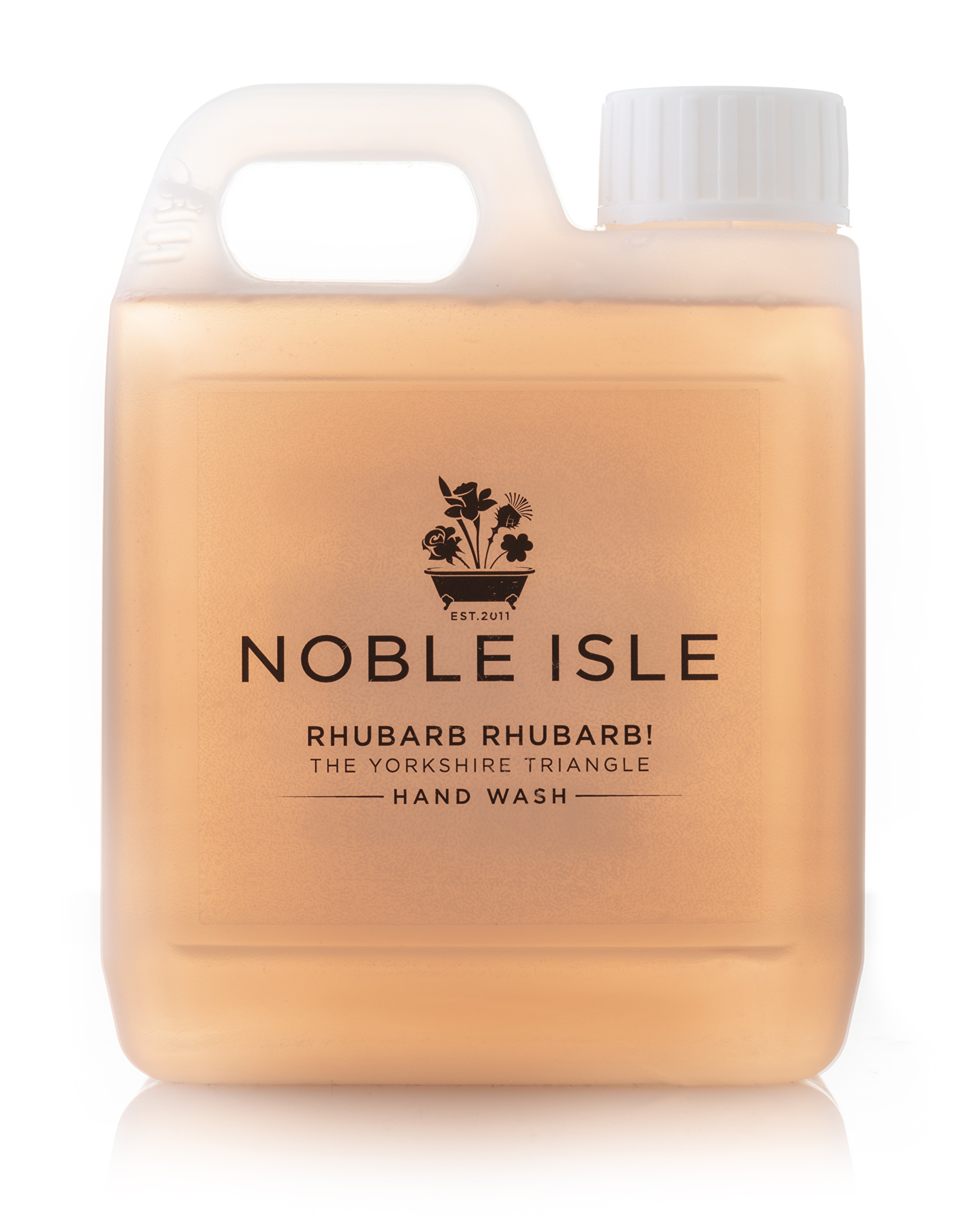 Noble Isle Náhradní náplň do tekutého mýdla na ruce Rhubarb Rhubarb! (Hand Wash Refill) 1000 ml