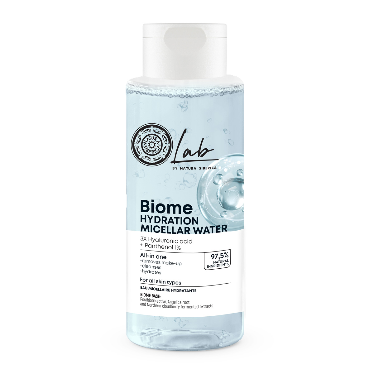 Natura Siberica Micelárna voda Hydration (Micellar Water) 400 ml