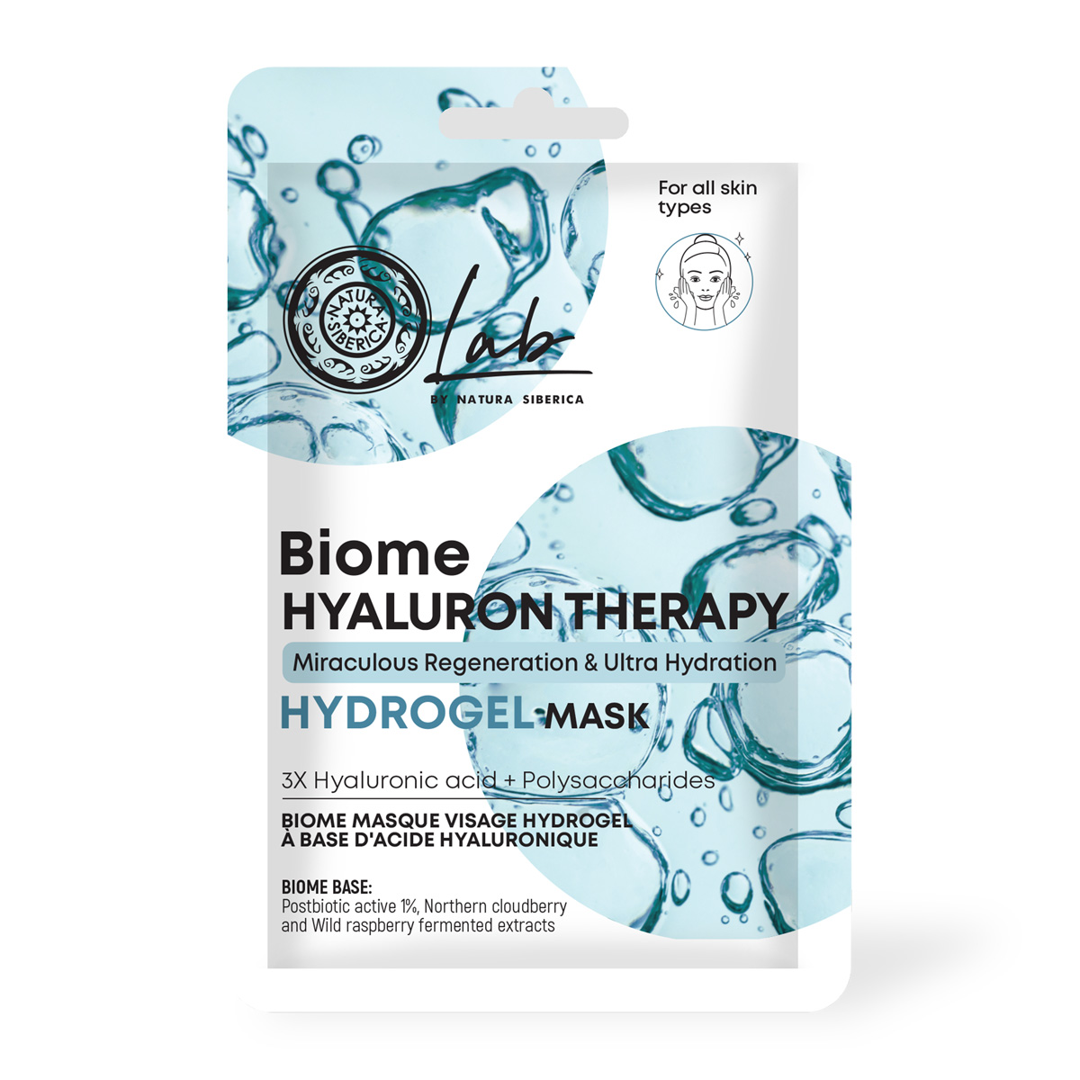 Natura Siberica Hydrogélová maska Hyaluron Therapy (Hydrogél Mask) 1 ks
