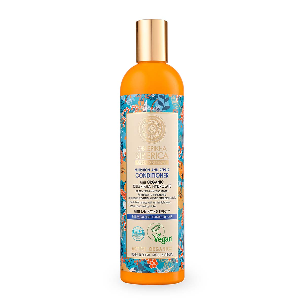 Natura Siberica Rakytníkový balzám pro oslabené a poškozené vlasy (Conditioner) 400 ml