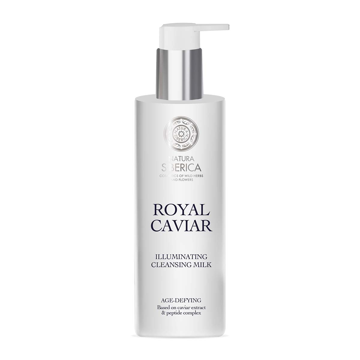 Natura Siberica Rozjasňujúce čistiace pleťové mlieko Royal Caviar (Illuminating Cleansing Milk) 200 ml