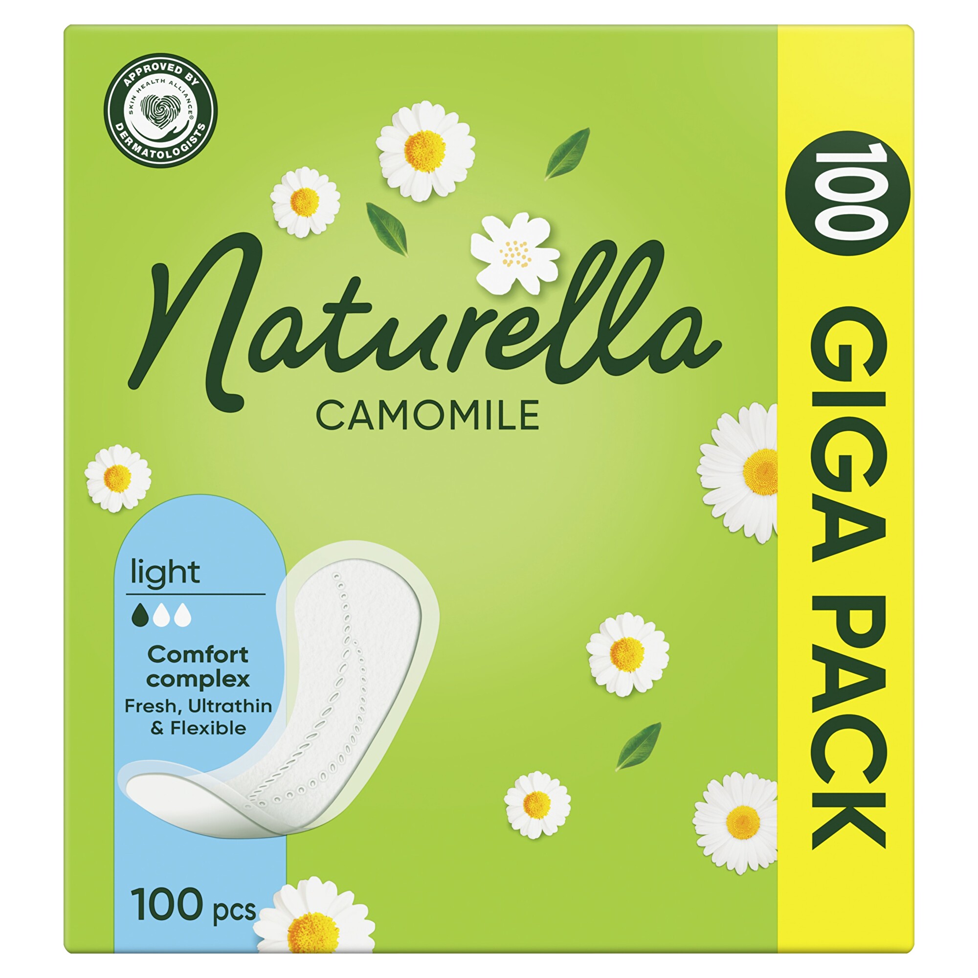 Naturella Slipové vložky Light 100 ks