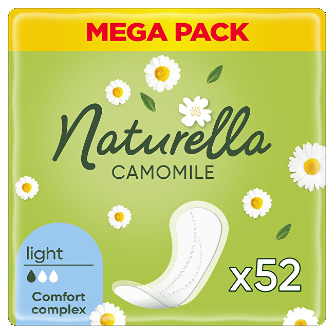 Naturella Slipové vložky Light Camomile 52 ks
