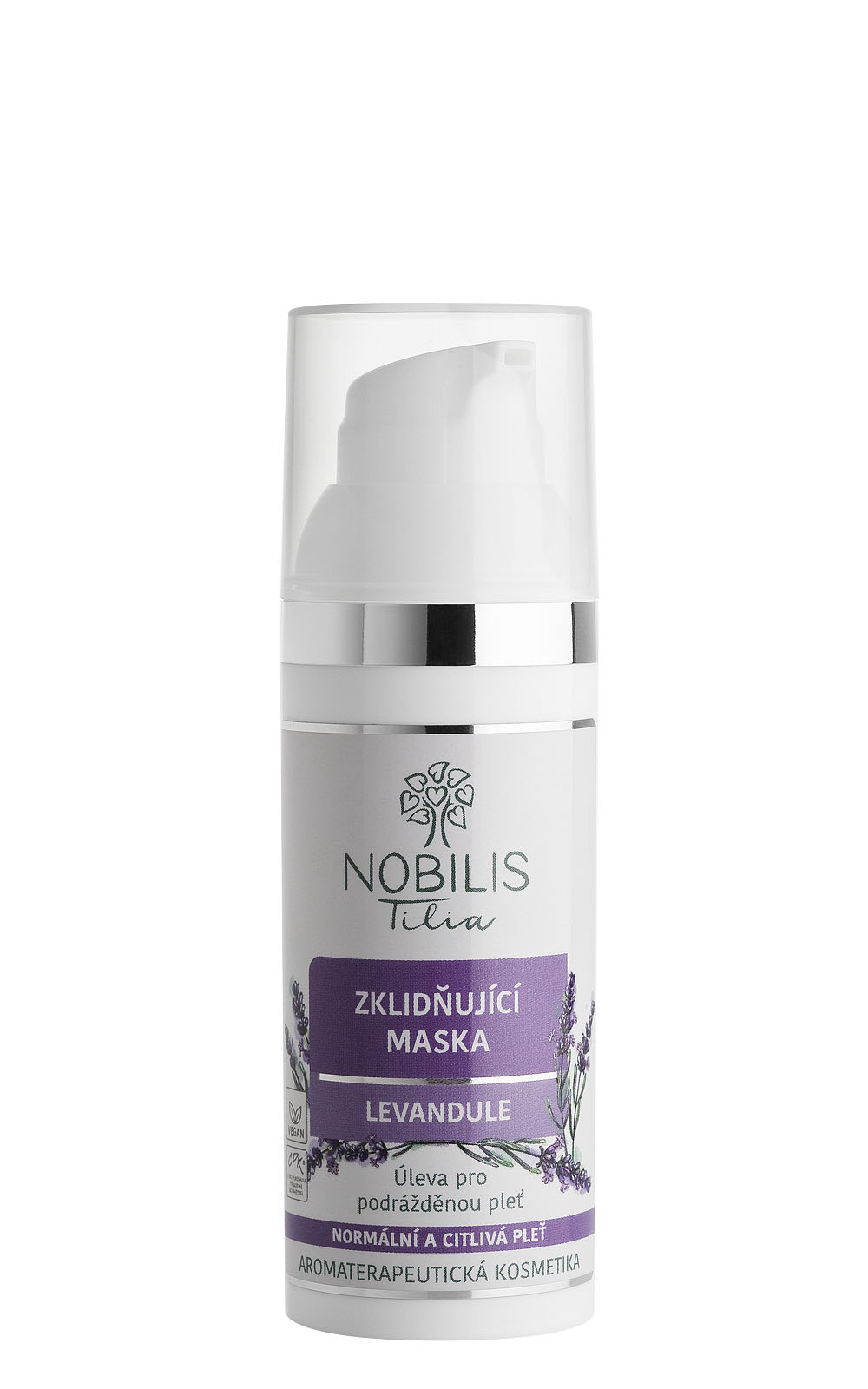 Nobilis Tilia Upokojujúca maska Levanduľa 50 ml