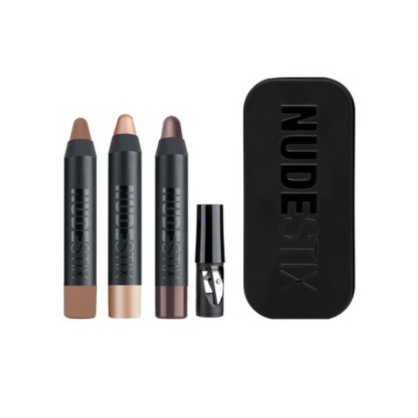 Nudestix Sada tužek na oči Bright Nude (Eyes Mini Kit)