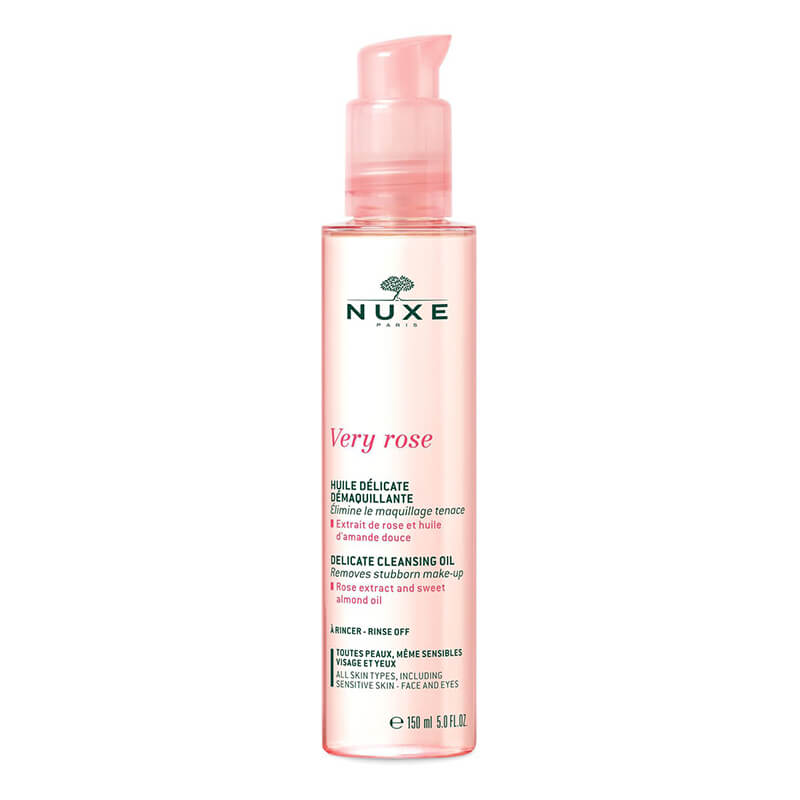 Nuxe Delikátní odličovací olej pro všechny typy pleti Very Rose (Delicate Cleansing Oil) 150 ml
