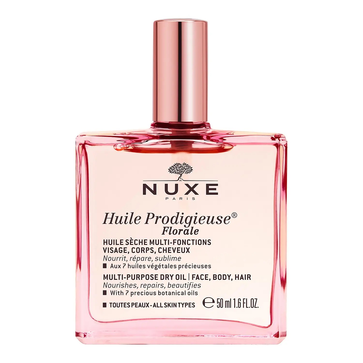 Nuxe Multifunkční suchý olej na obličej, tělo a vlasy s květinovou vůní Huile Prodigieuse Florale (Multi-Purpose Dry Oil) 50 ml