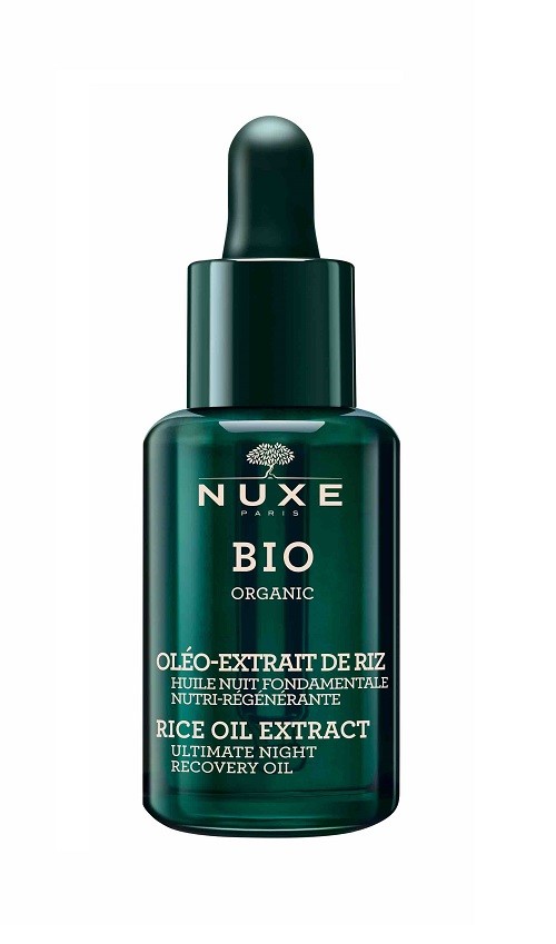Nuxe Obnovující noční pleťový olej BIO Rice Oil Extract (Ultimate Night Recovery Oil) 30 ml