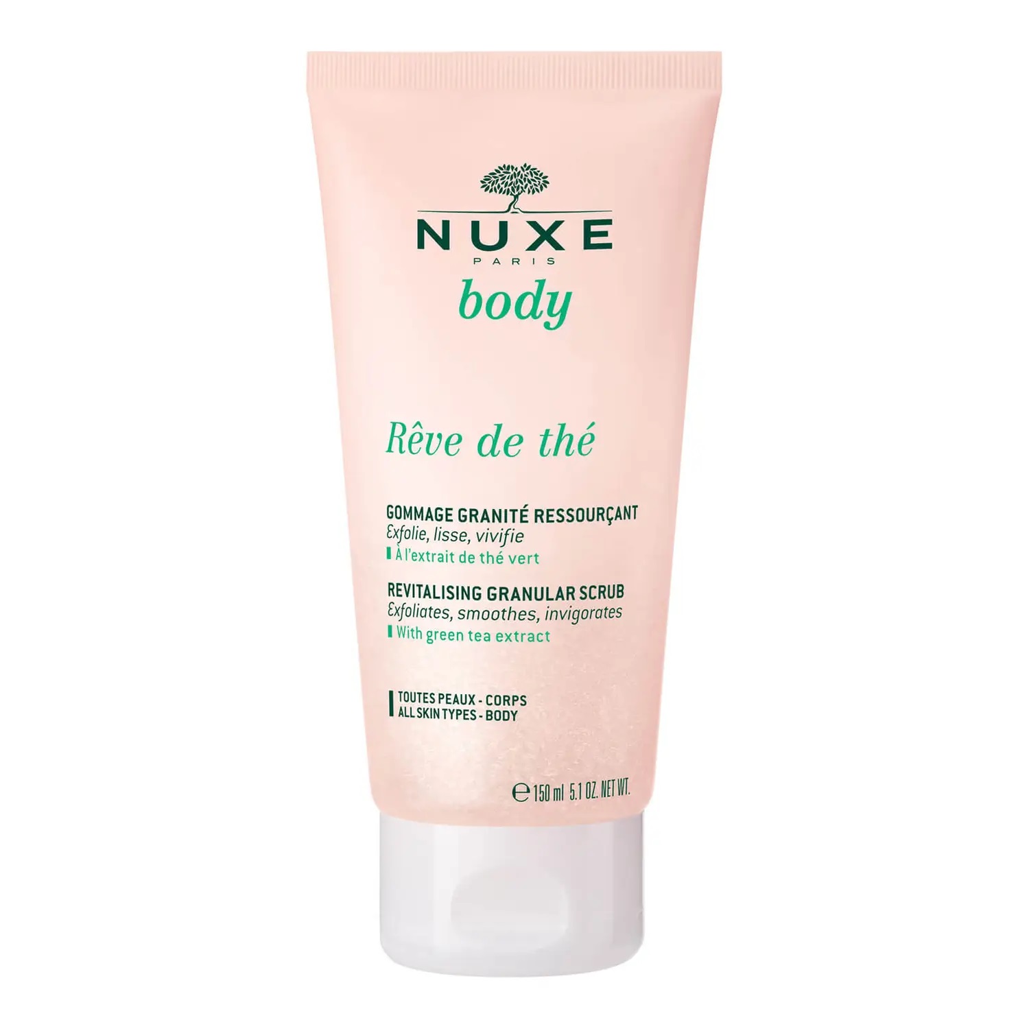 Nuxe Revitalizační tělový peeling Reve de Thé (Revitalising Granular Scrub) 150 ml