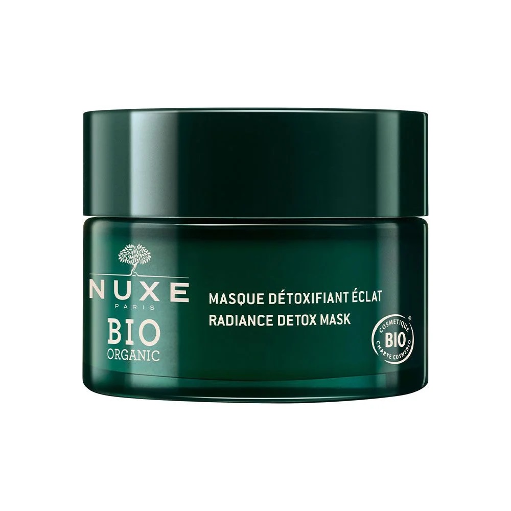 NUXE Bio Organic Radiance Detox Mask 50 ml pleťová maska pre ženy na rozjasnenie pleti; na unavenú pleť