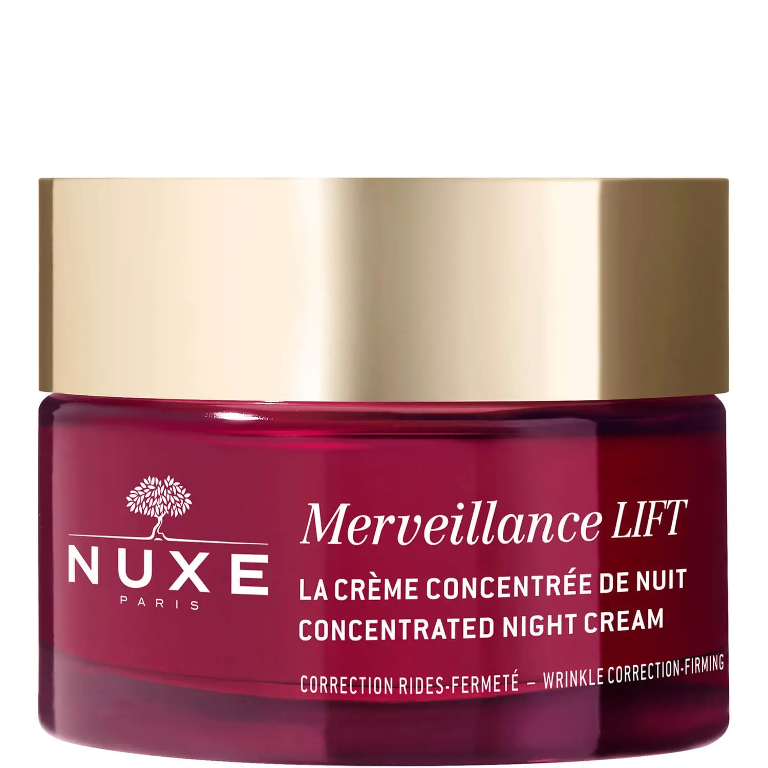 Nuxe Merveillance Expert spevňujúci nočný krém proti vráskam na korekciu vrások 50 ml