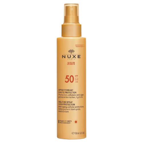 Nuxe Faktoros napvédő spray SPF 50 (Melting Spray High Protection) 150 ml