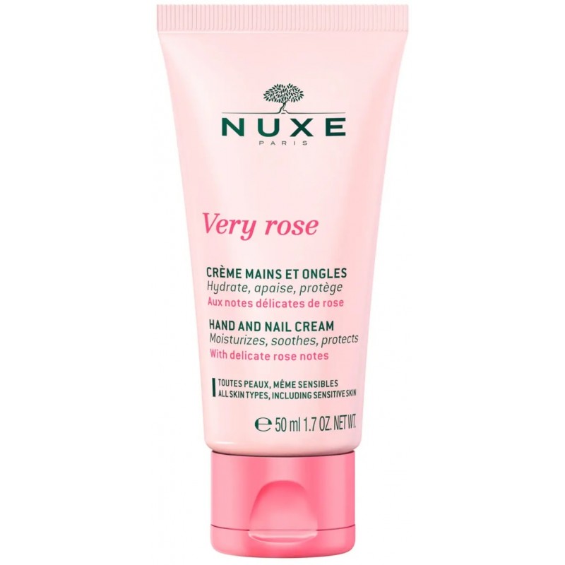 Nuxe Hydratačný krém na ruky Very Rose (Hand and Nail Cream) 50 ml
