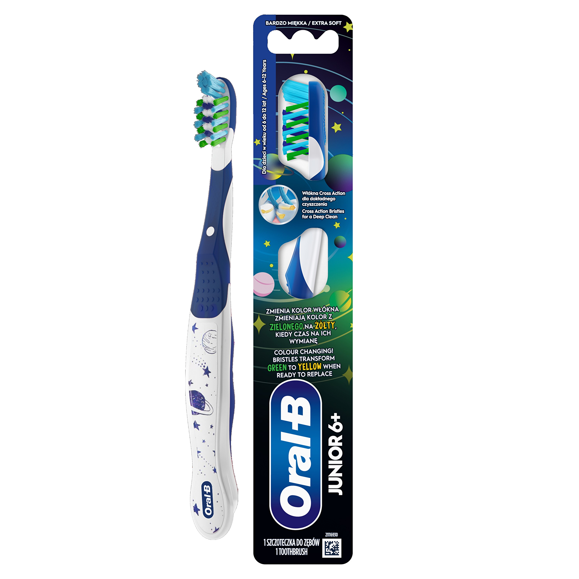 Oral B Detská zubná kefka Extra Soft (6-12 let) 1 ks