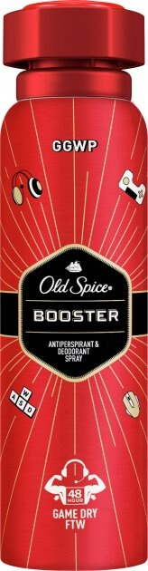 Old Spice Antiperspirant ve spreji Booster (Antiperspirant & Deodorant Spray) 150 ml