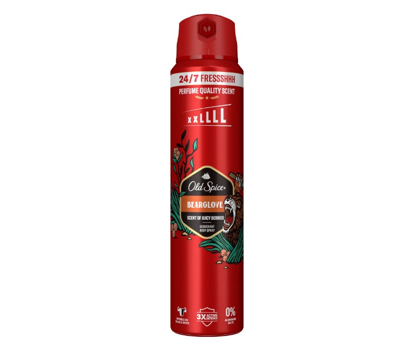 Old Spice Deodorant ve spreji Bearglove (Deodorant Body Spray) 250 ml