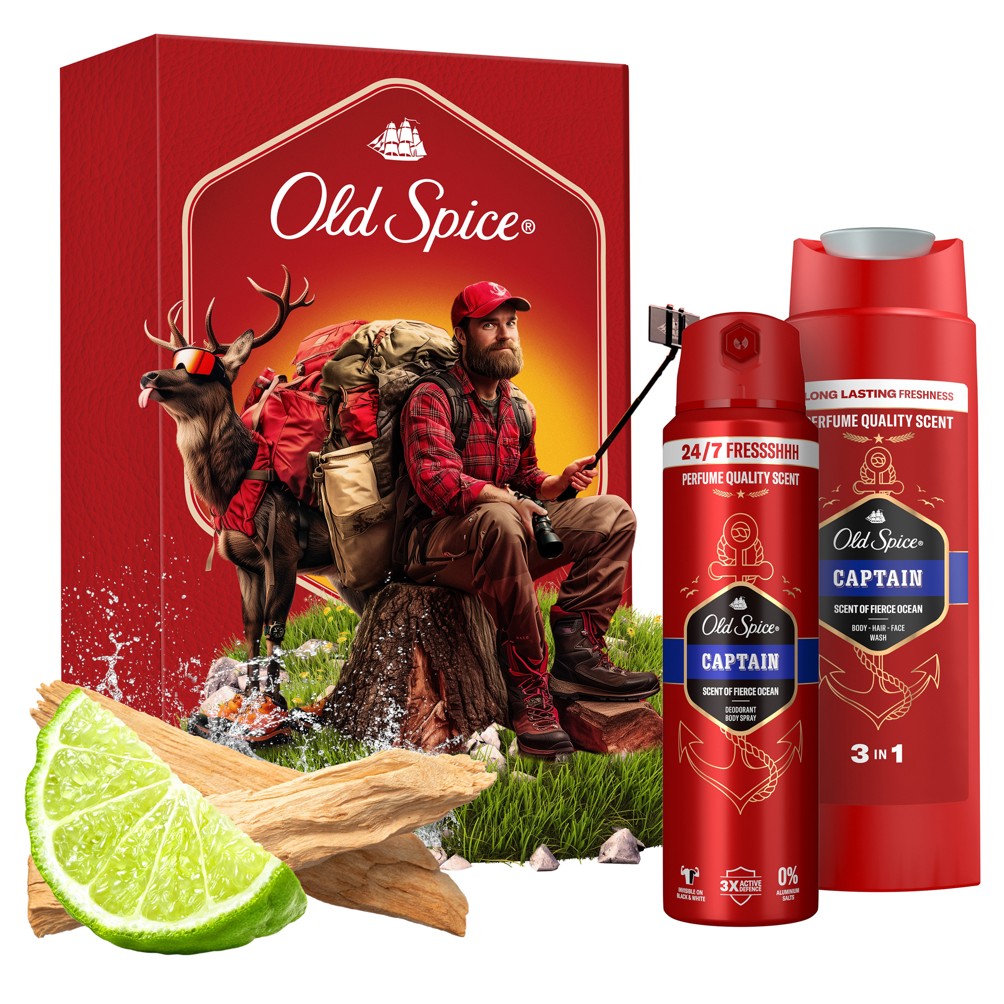 Old Spice Dárková sada Captain Outdoor Explorer