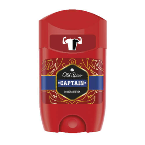 Old Spice Tuhý deodorant pro muže Captain (Deodorant Stick) 50 ml