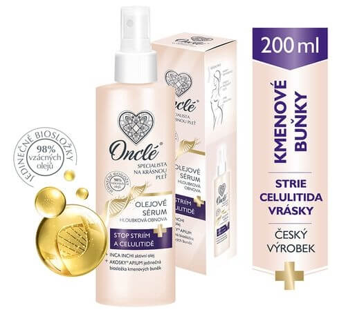 Zobrazit detail výrobku Onclé Luxusní olejové sérum s bio složkou kmenových buněk 200 ml