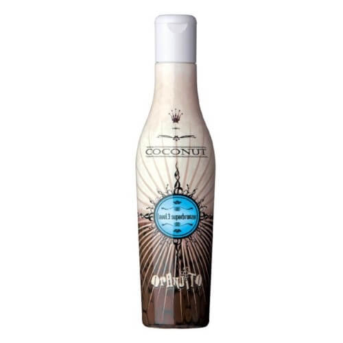 Oranjito Opalovací mléko do solária Kokos Level 3 (Coconut Superbronzer) 200 ml