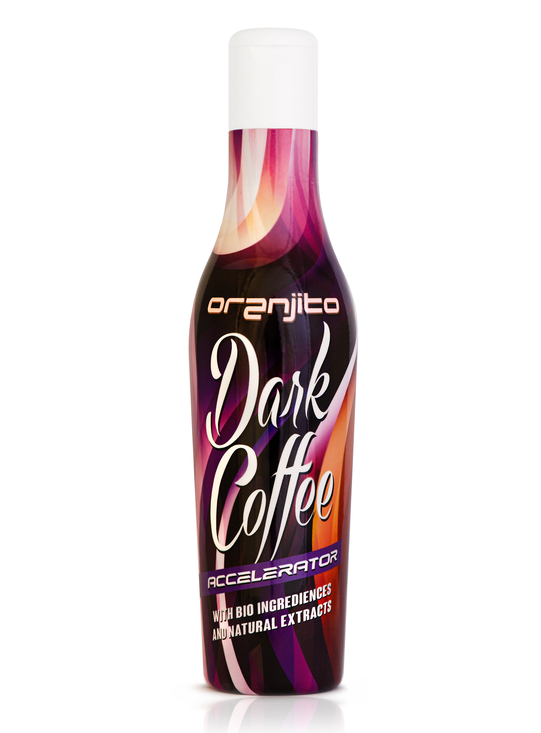 Oranjito Dark Coffee Accelerator opaľovacie mlieko do solária s biozložkami a urýchlovačom opálenia 200 ml