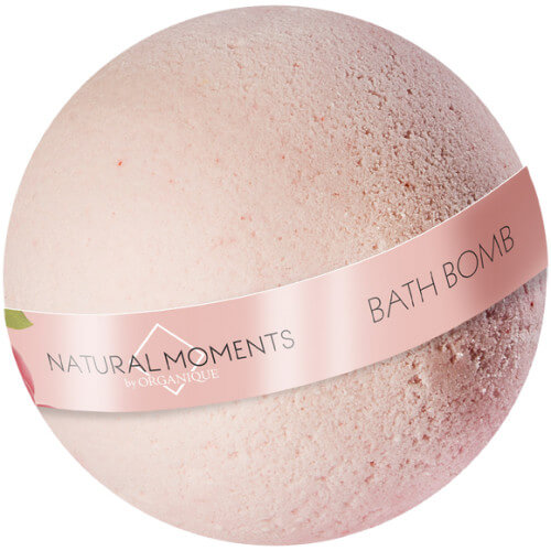 Organique Vyživující šumivá bomba do koupele Natural Moments Red Currant (Bath Bomb) 170 g