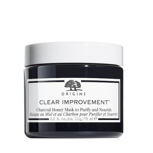 Origins Mască de Tencu cărbune negru și miere Clear Improvement ™ Charcoal(Honey Mask) 75 ml